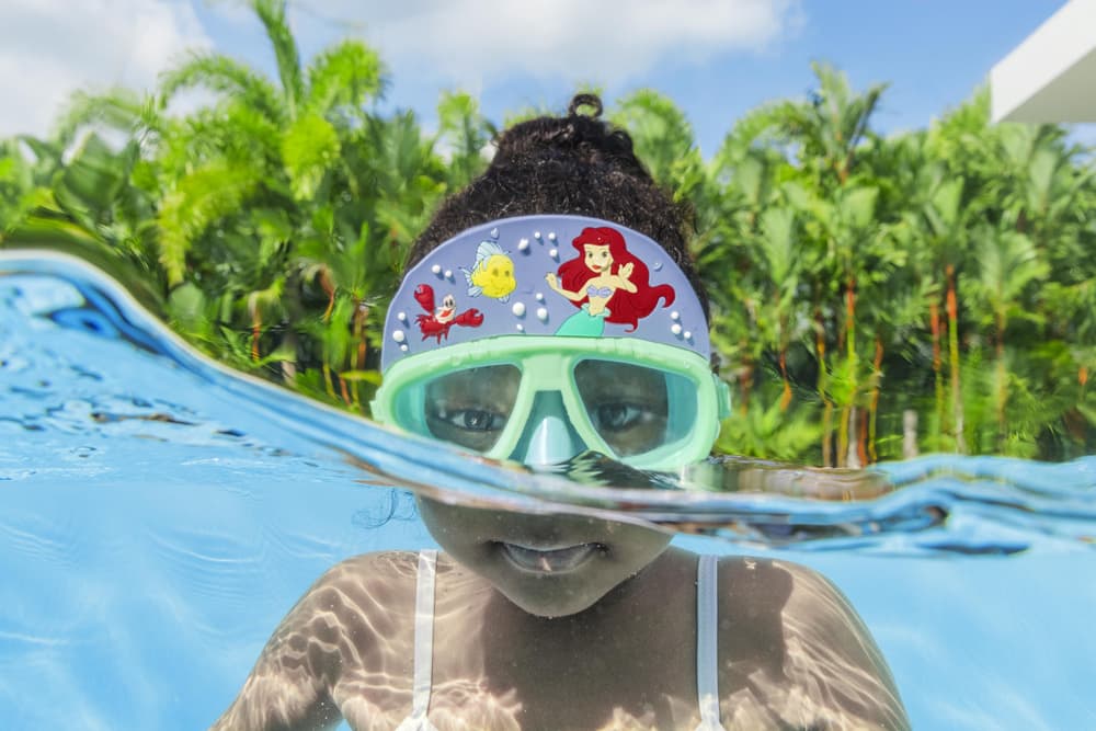 Potapljaške maske Disney Mala Sirena BESTWAY 9103D, mentol 5