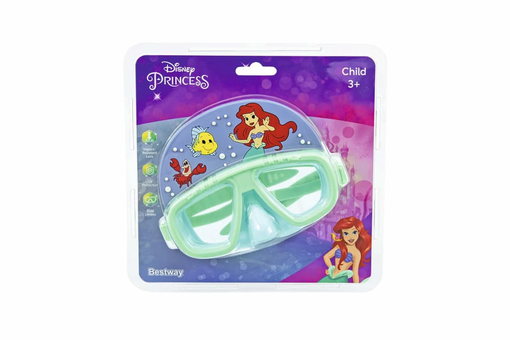 Potapljaške maske Disney Mala Sirena BESTWAY 9103D, mentol 6