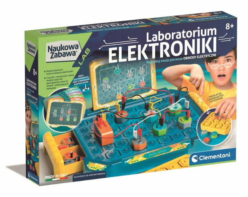 Znanstveni komplet Laboratorij elektronike Clementoni 50727, poljski jezik 4