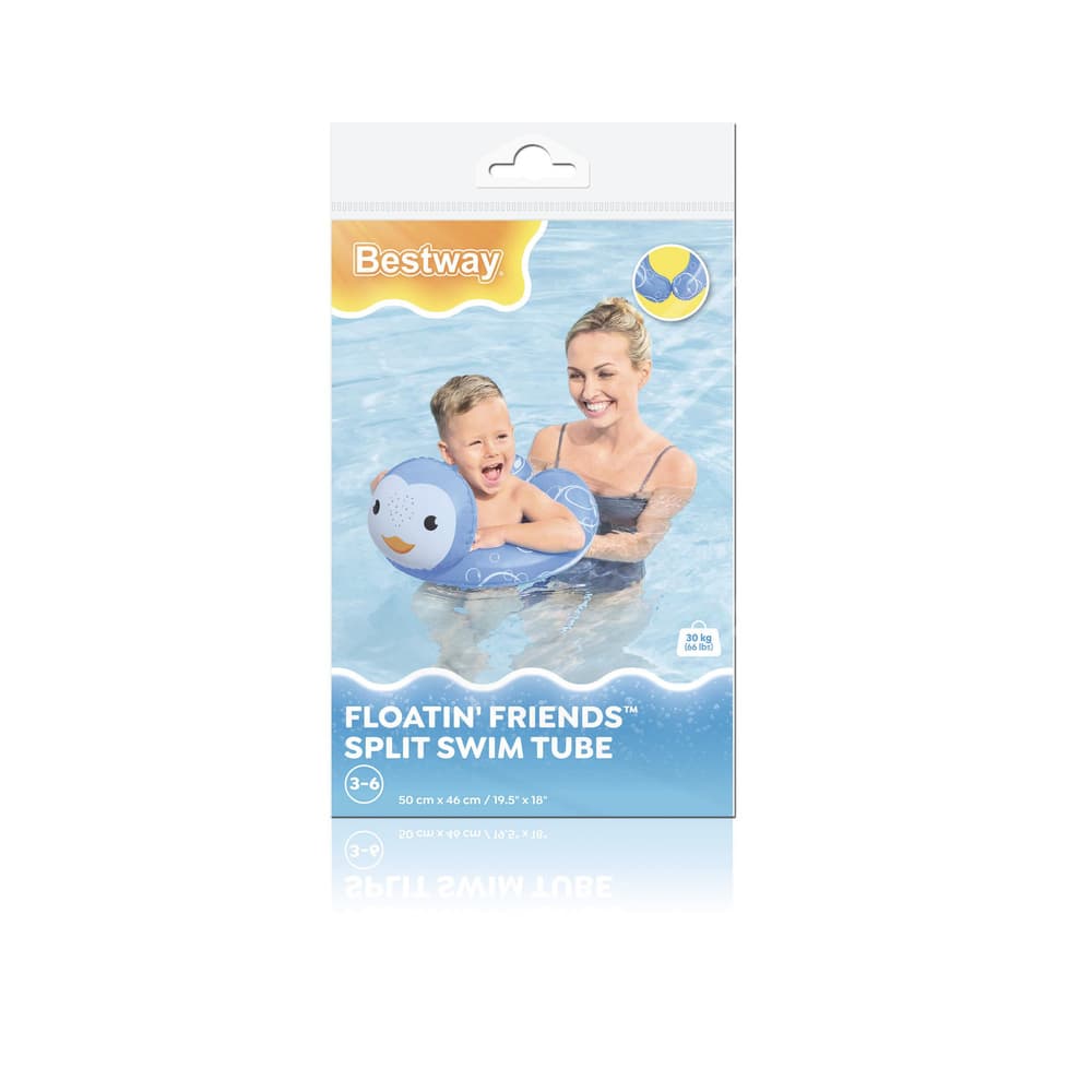 Napihljivo kolo za plavanje Bestway Pingvin, 50 cm 8