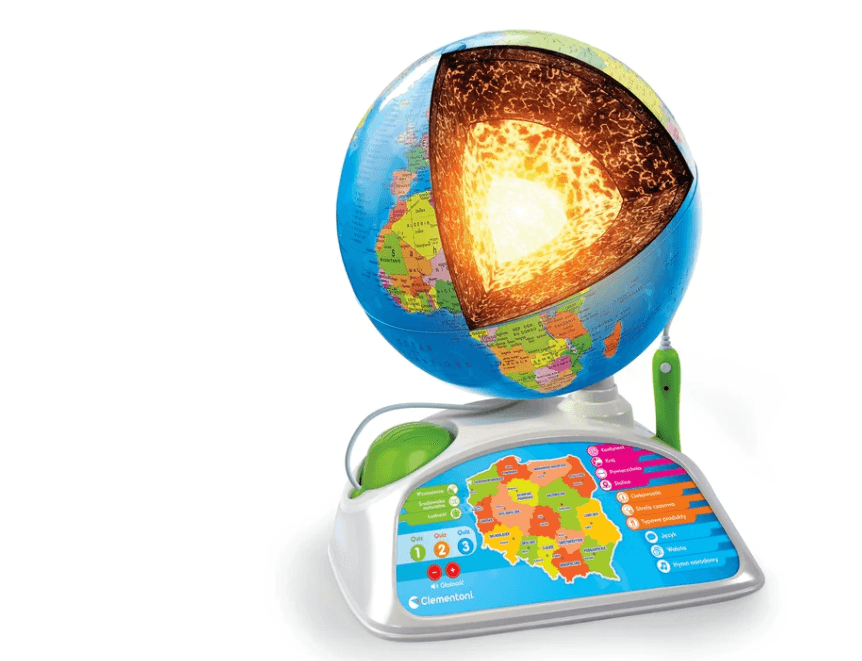 Interaktivni globus CLEMENTONI Eduglobus, slovenski jezik 4