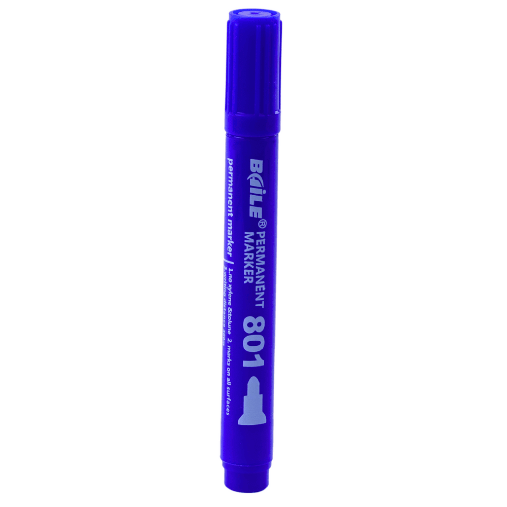 LEAN Permanentni marker, modri, vodoodporen, 2,5-4,5 mm 2