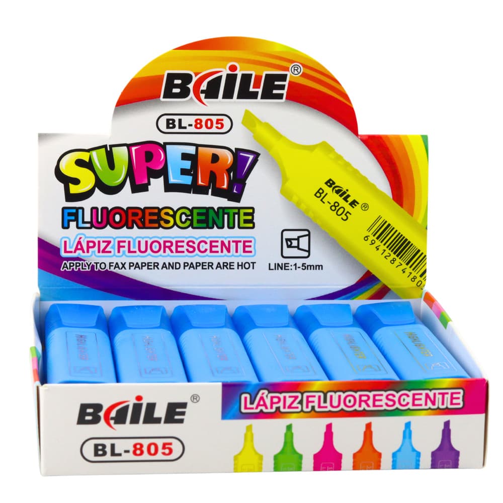 LEAN Označevalec, intenzivno modri, neonski 3