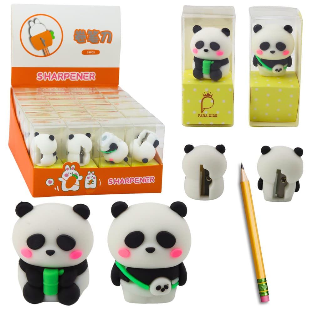 LEAN Šilček za barvice/svinčnike, Panda