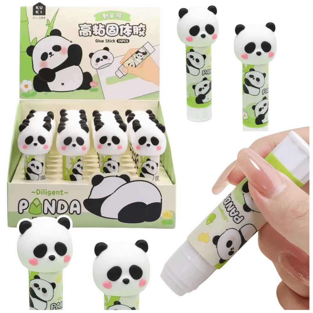 Lepilo v stiku LEAN Panda Zeleno 3D