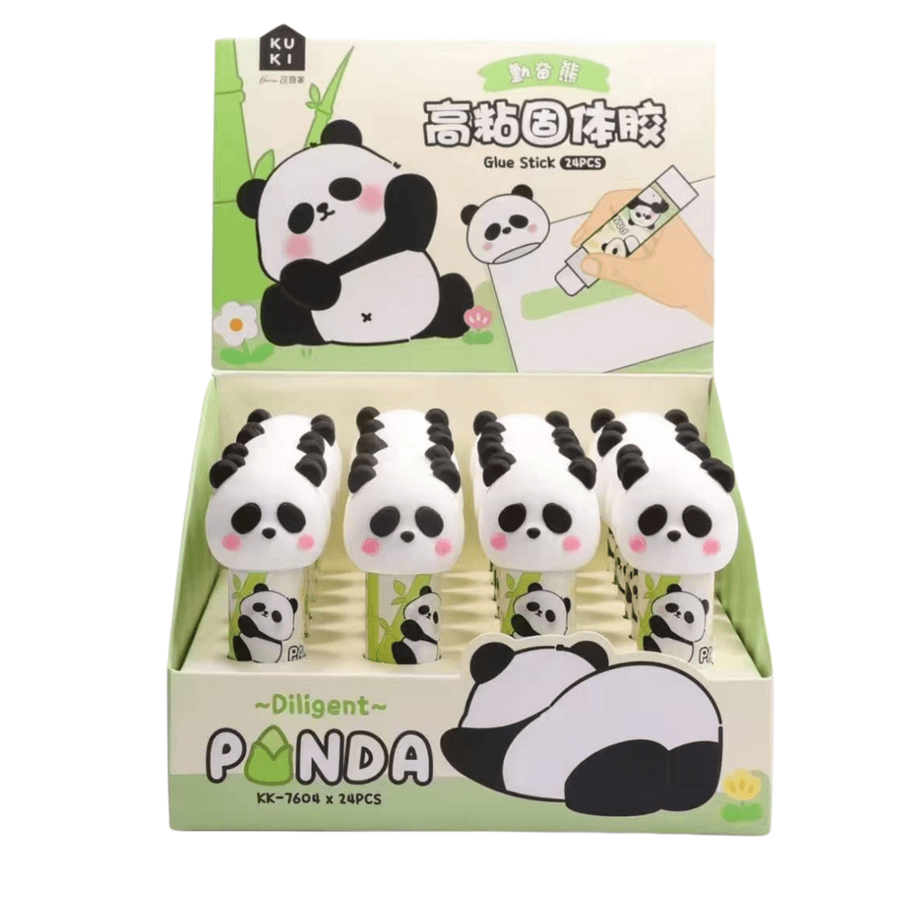 Lepilo v stiku LEAN Panda Zeleno 3D 4