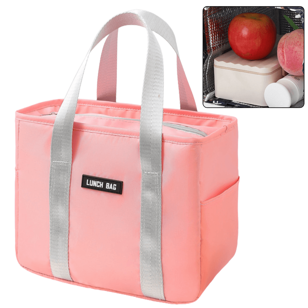 Termalna torba za kosilo LEAN, roza, 24 cm