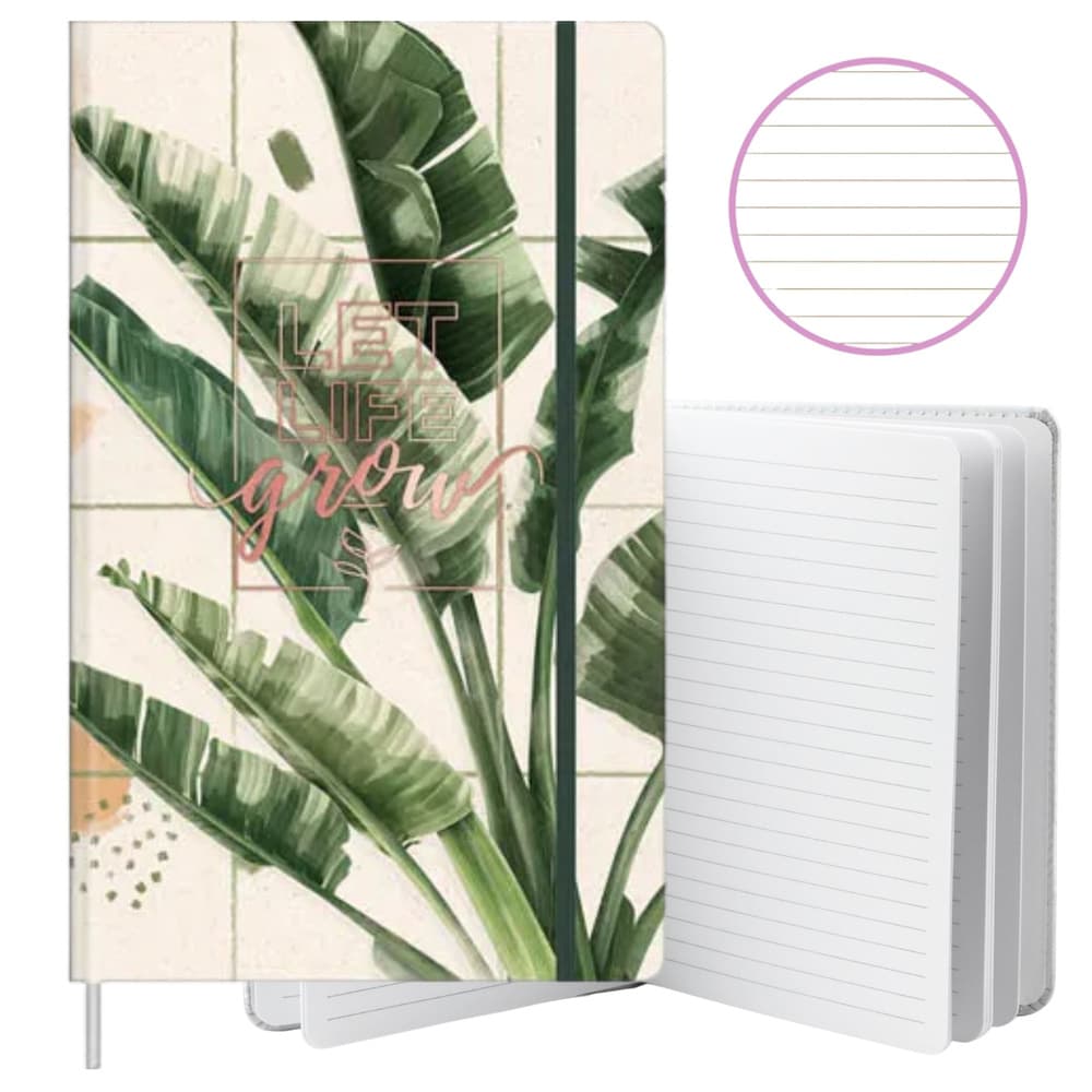 Zvezek Planner Liste Bananovec Gumica A5, 80 listov