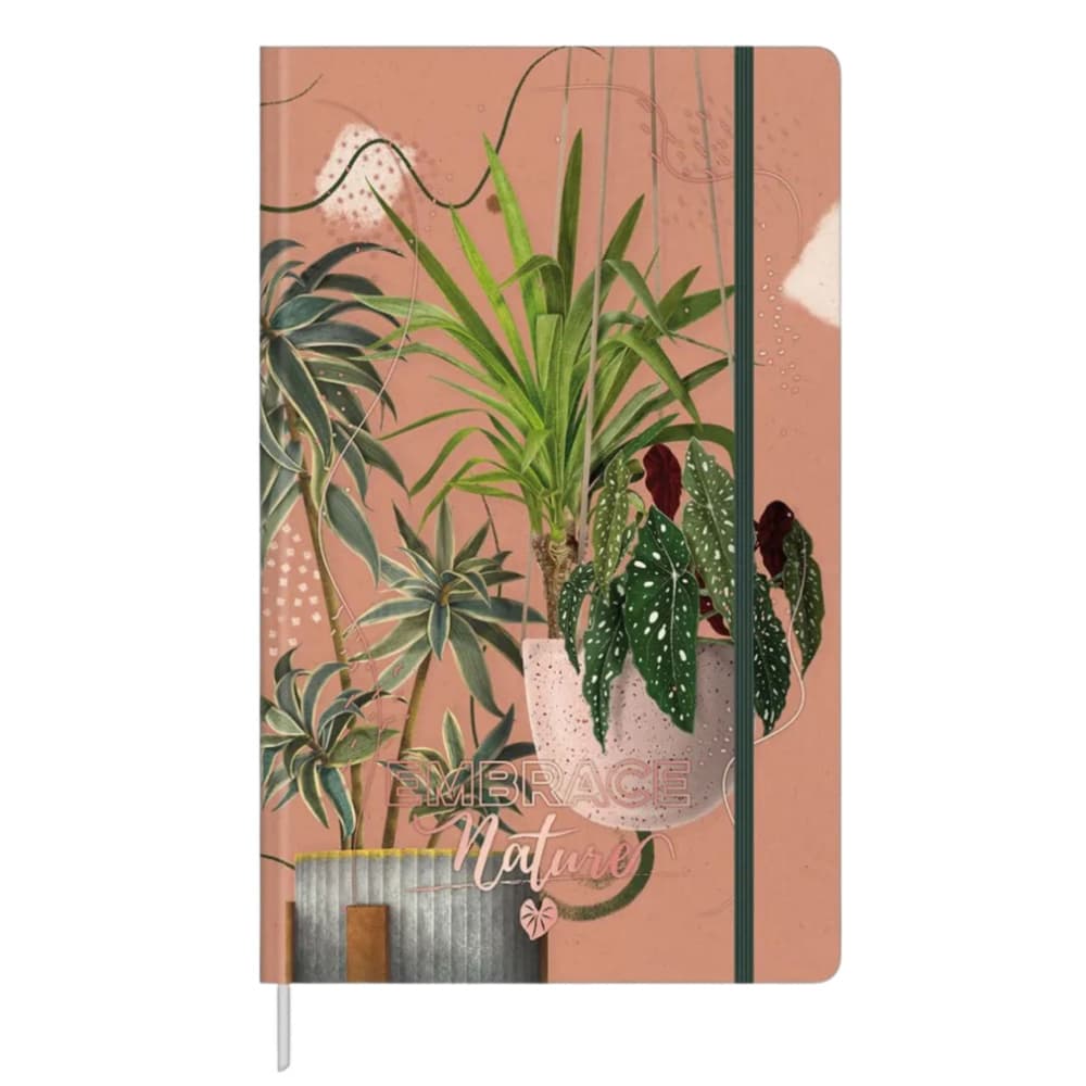 Zvezek Planner Liste Rastline Gumica A5, 80 listov 3
