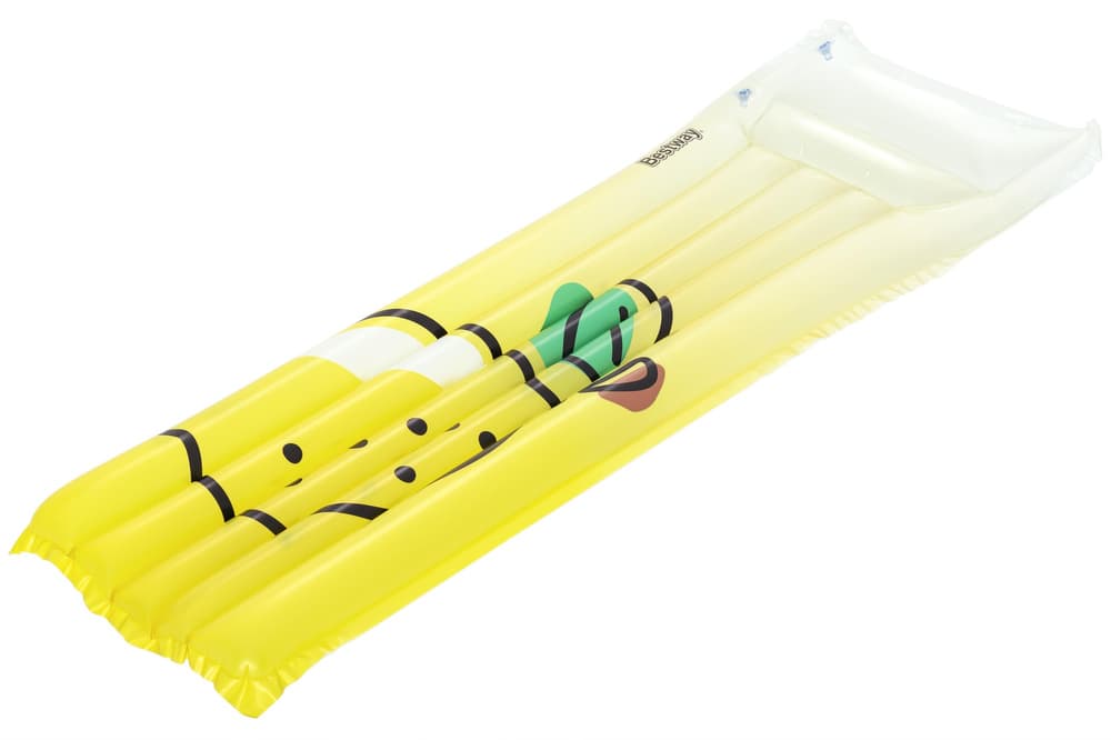 Plavalni materac z vgrajeno blazino Bestway Citron 183x69 cm 4