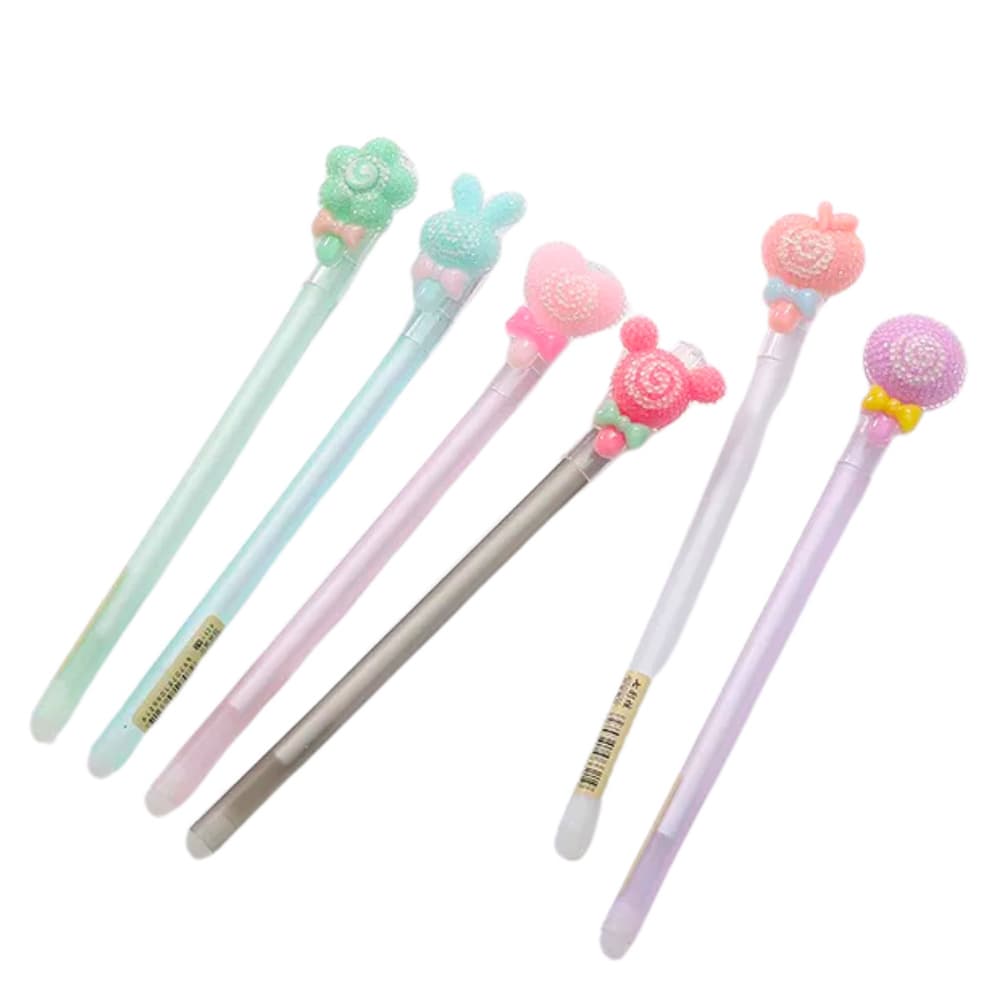 Gel peresa z radirko, 0.5mm, modri, LEAN TOYS 2