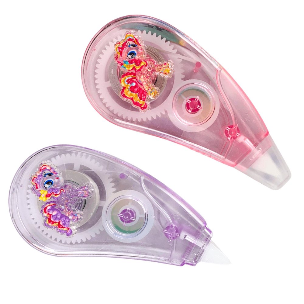 LEAN TOYS korektor z miško (enorožec) - roza/vijolična 2