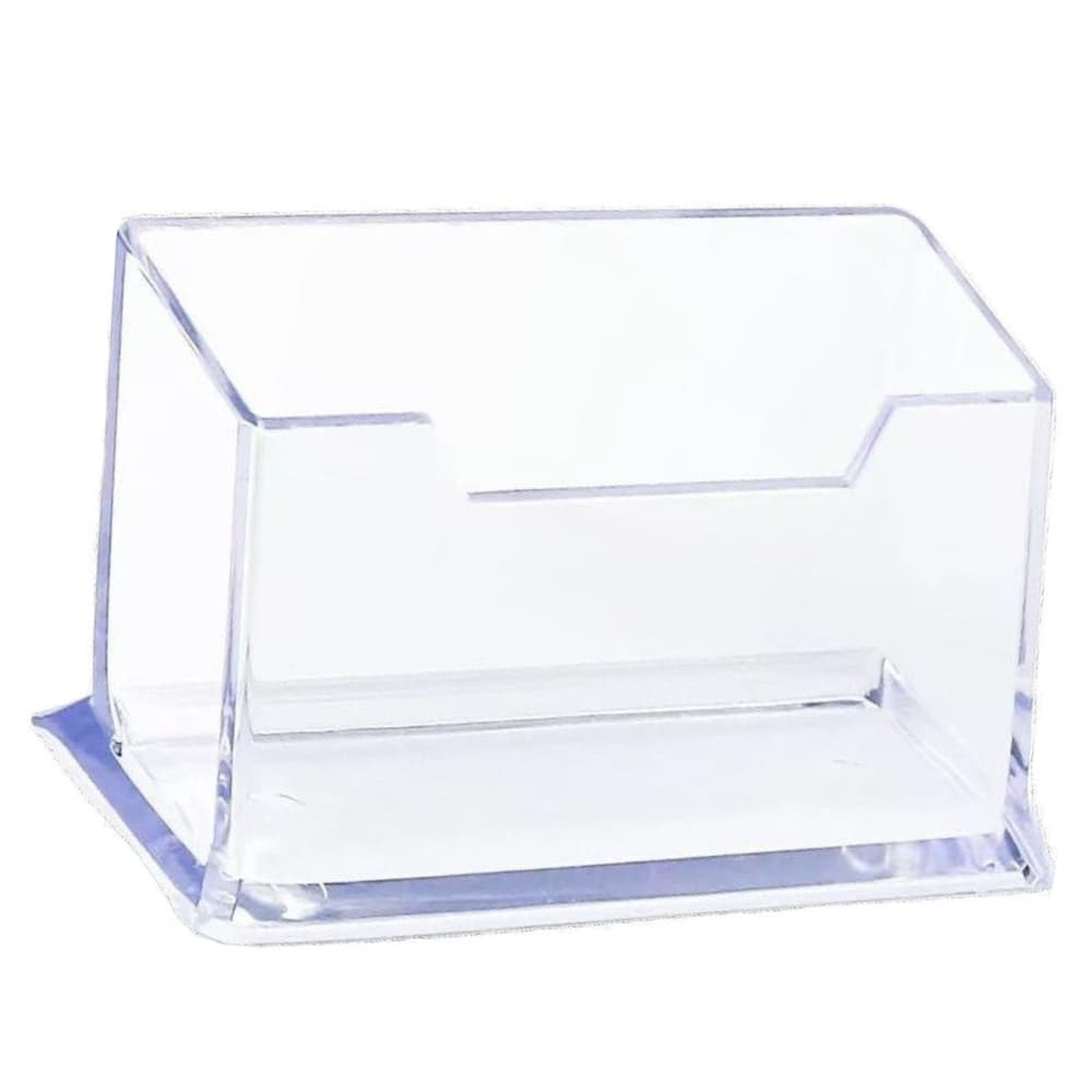 LEAN prozoren plastični držalo za vizitke, 11 cm 3