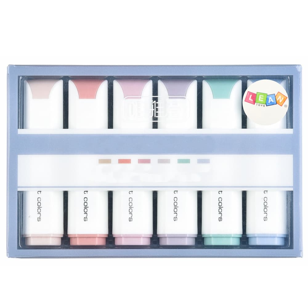 Mini označevalci, nežni pastelni barvi, komplet 6 kos 3