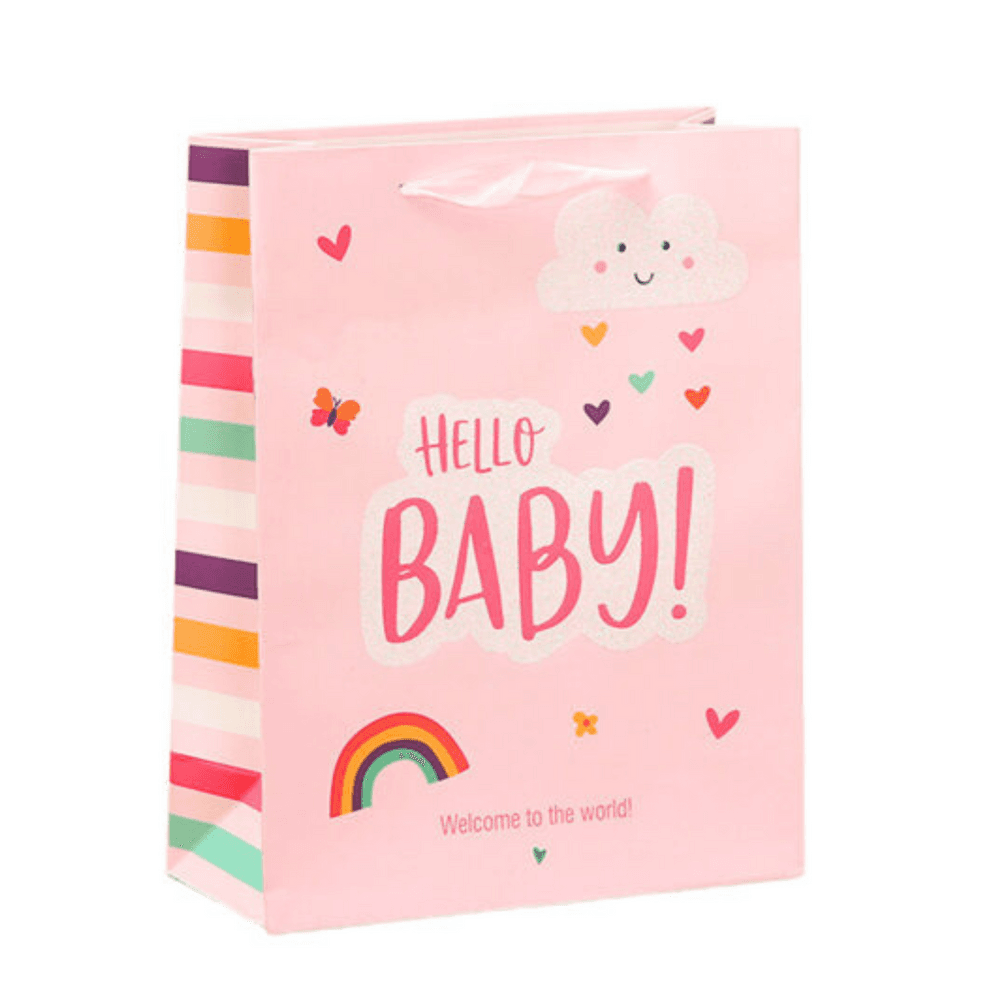 Darilna vrečka za dojenčka Hello Baby Little One, 36x12x10cm 3