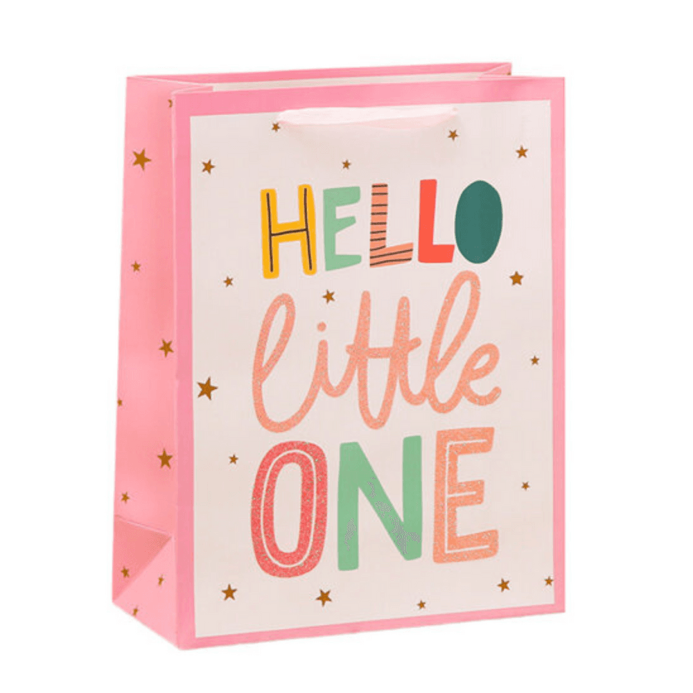 Darilna vrečka za dojenčka Hello Baby Little One, 36x12x10cm 5