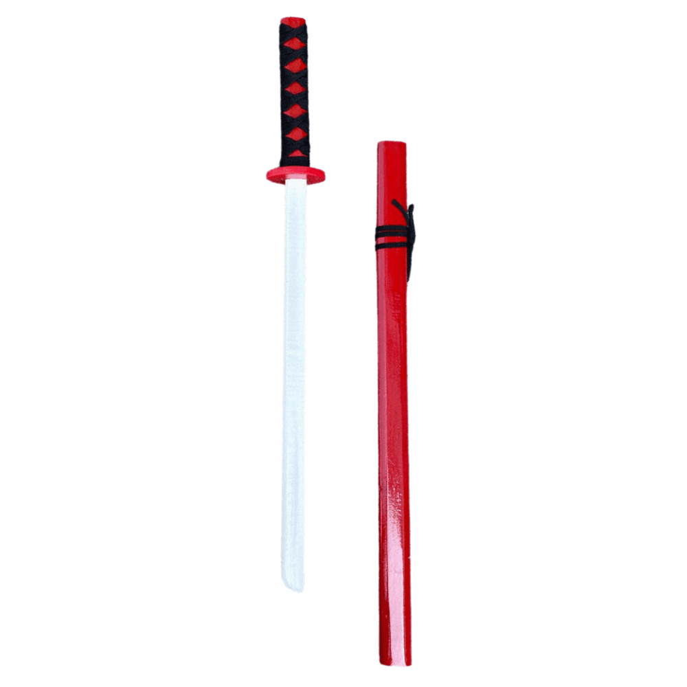 Lesena katana/meč LEAN TOYS Rdeč 70 cm 2