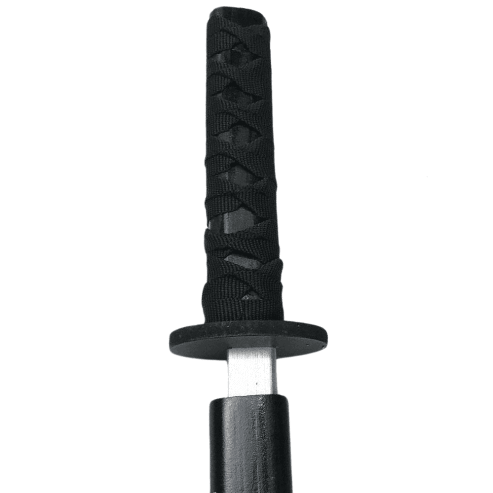 Lesena katana/meč LEAN TOYS Črn 70 cm 2