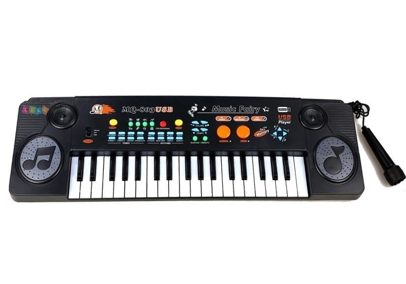 LEAN TOYS Keyboard z mikrofonom 37 tipk, USB 2