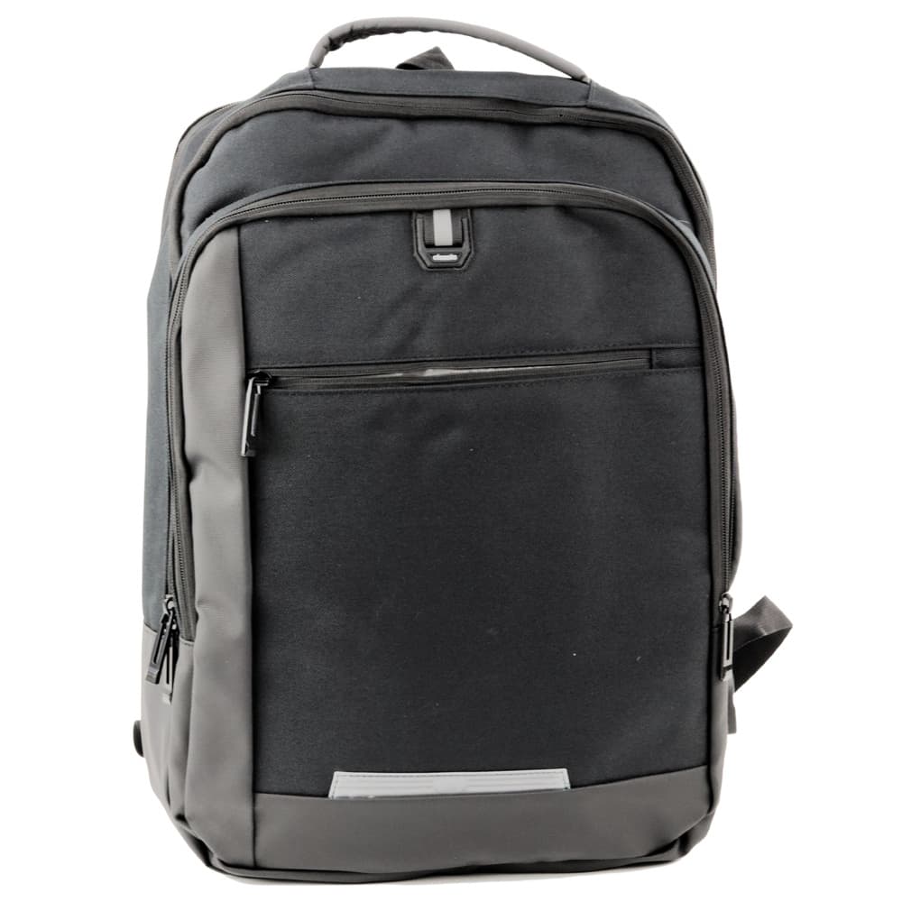 Poslovni nahrbtnik LEAN z USB polnilnikom, za laptop, črn, 16L