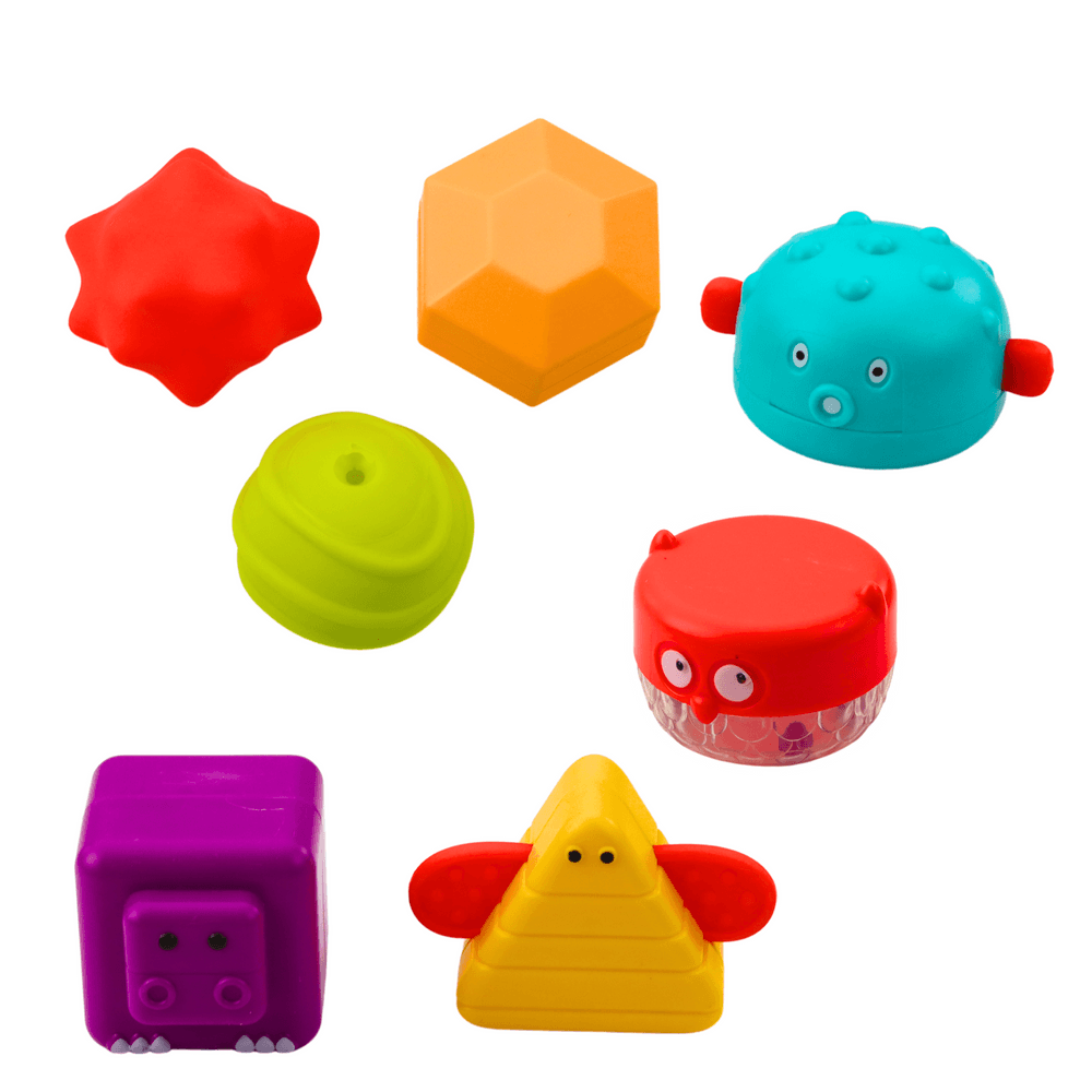 LEAN TOYS Interaktivna kocka z lučmi, zvoki in sorto oblik 4