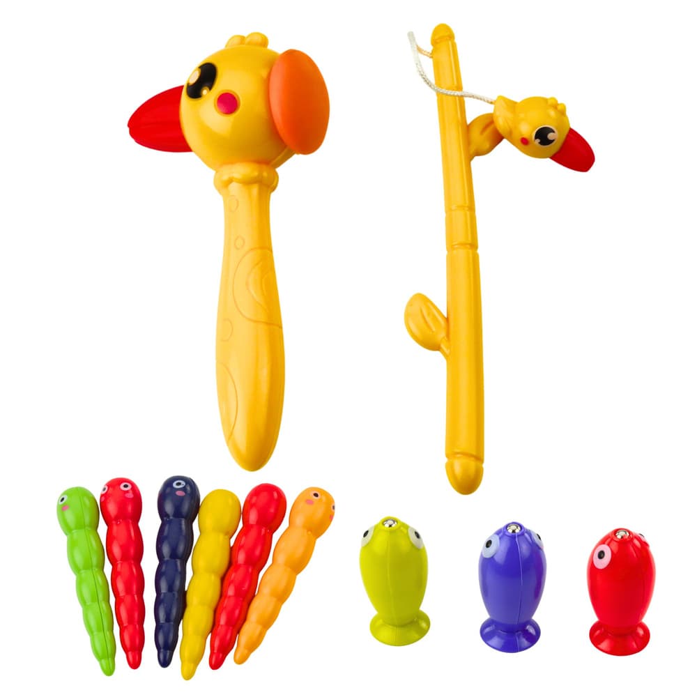 LEAN TOYS Montessori izobraževalna kocka Krokodilček 3