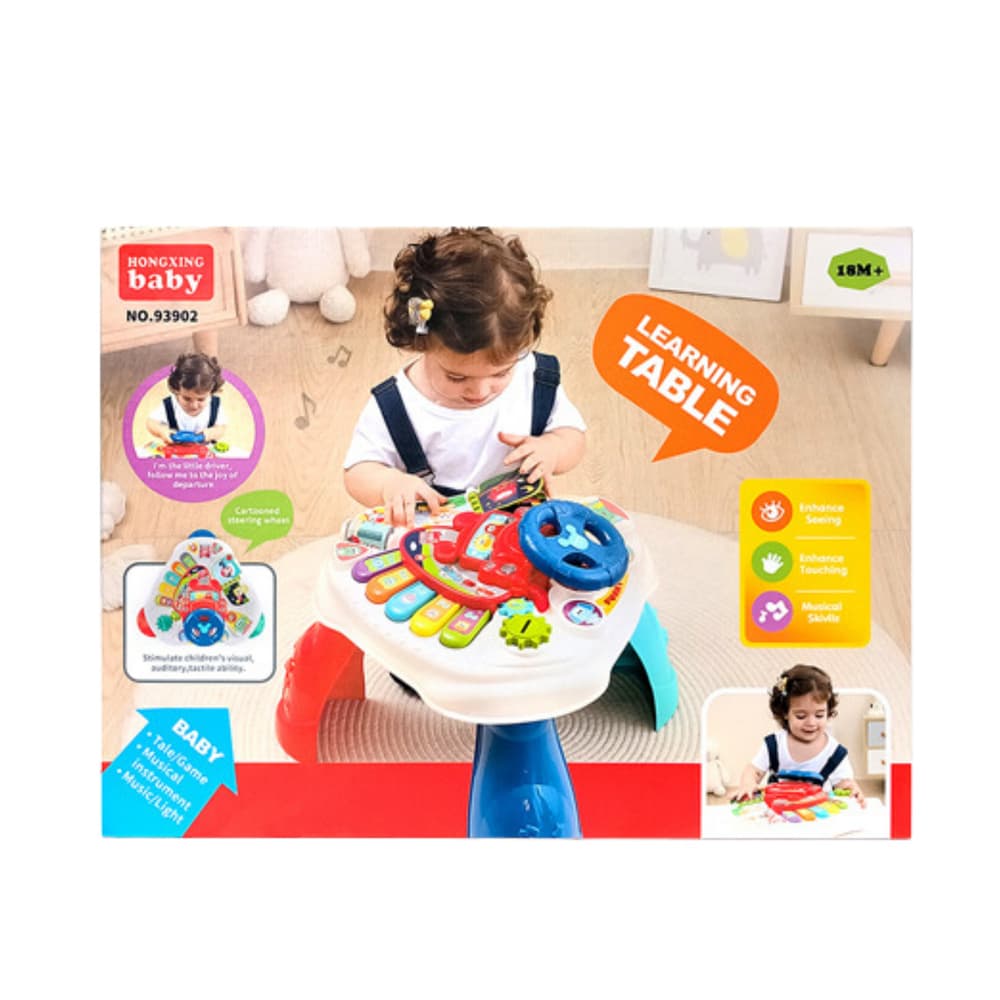 Interaktivni izobraževalni stol LEAN TOYS - volan, trikotni 3