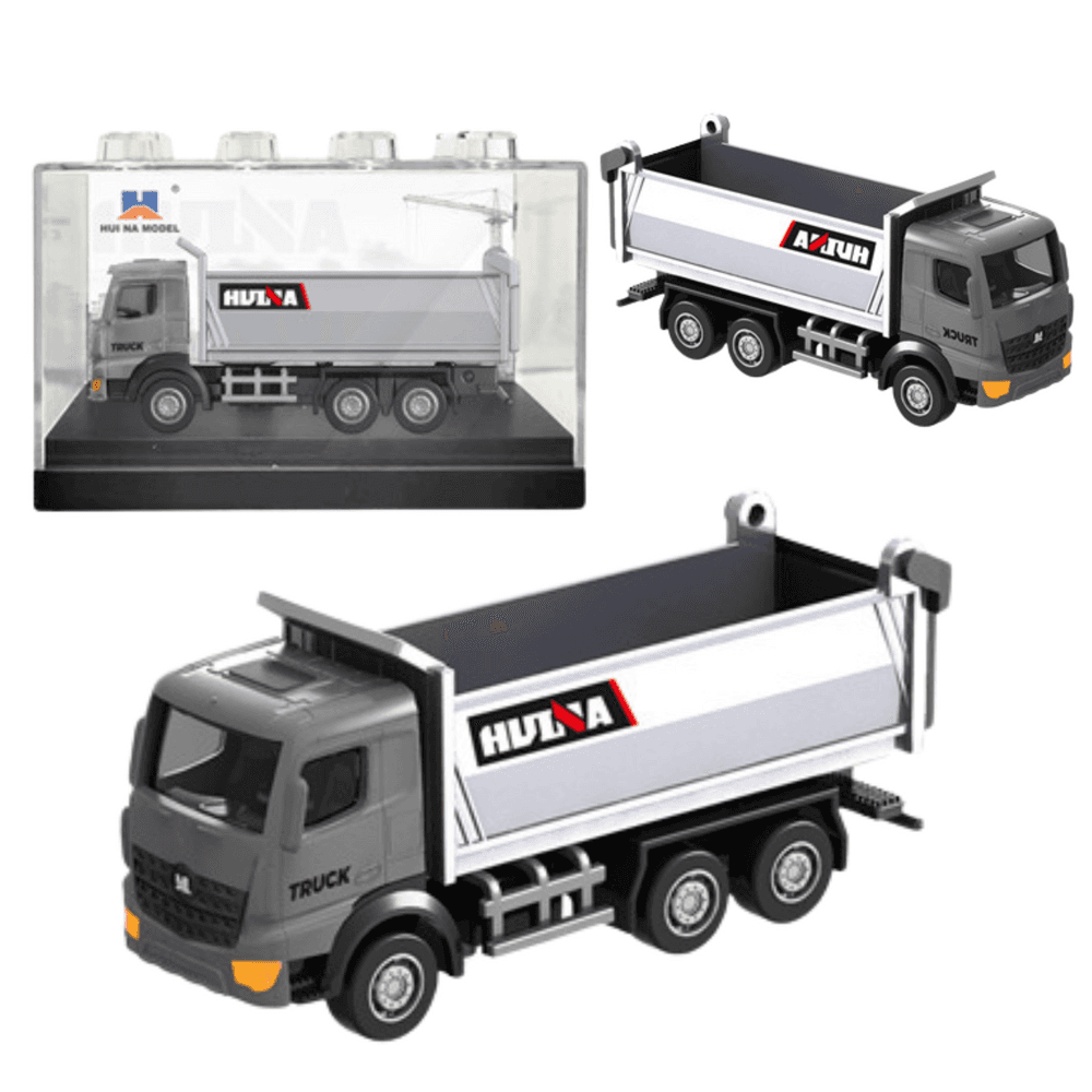 Kovinski model HUINA - Srebrna izmetalka, 1:80