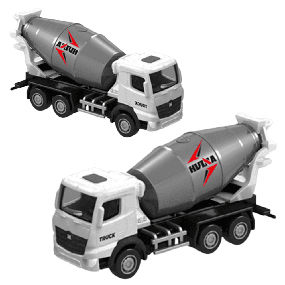 Kovinski model HUINA - Bela mešalica za beton, 1:80 2