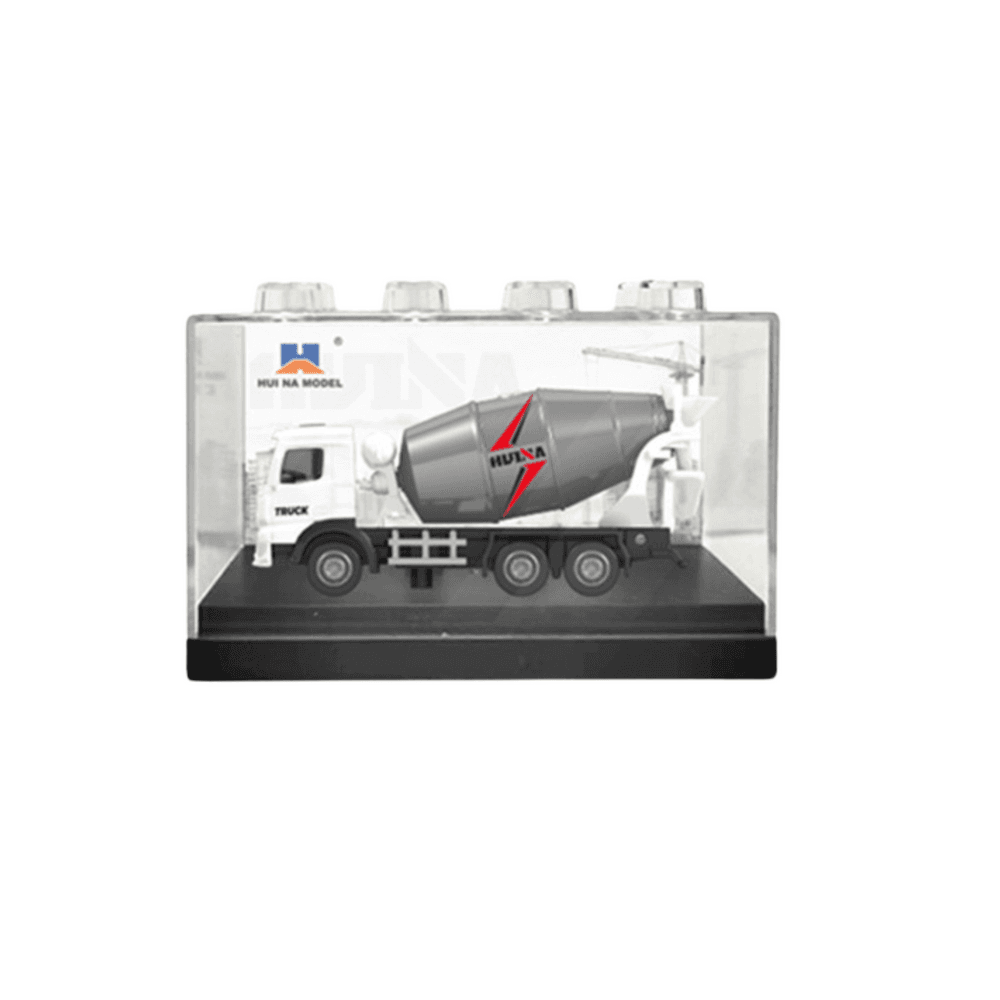 Kovinski model HUINA - Bela mešalica za beton, 1:80 3