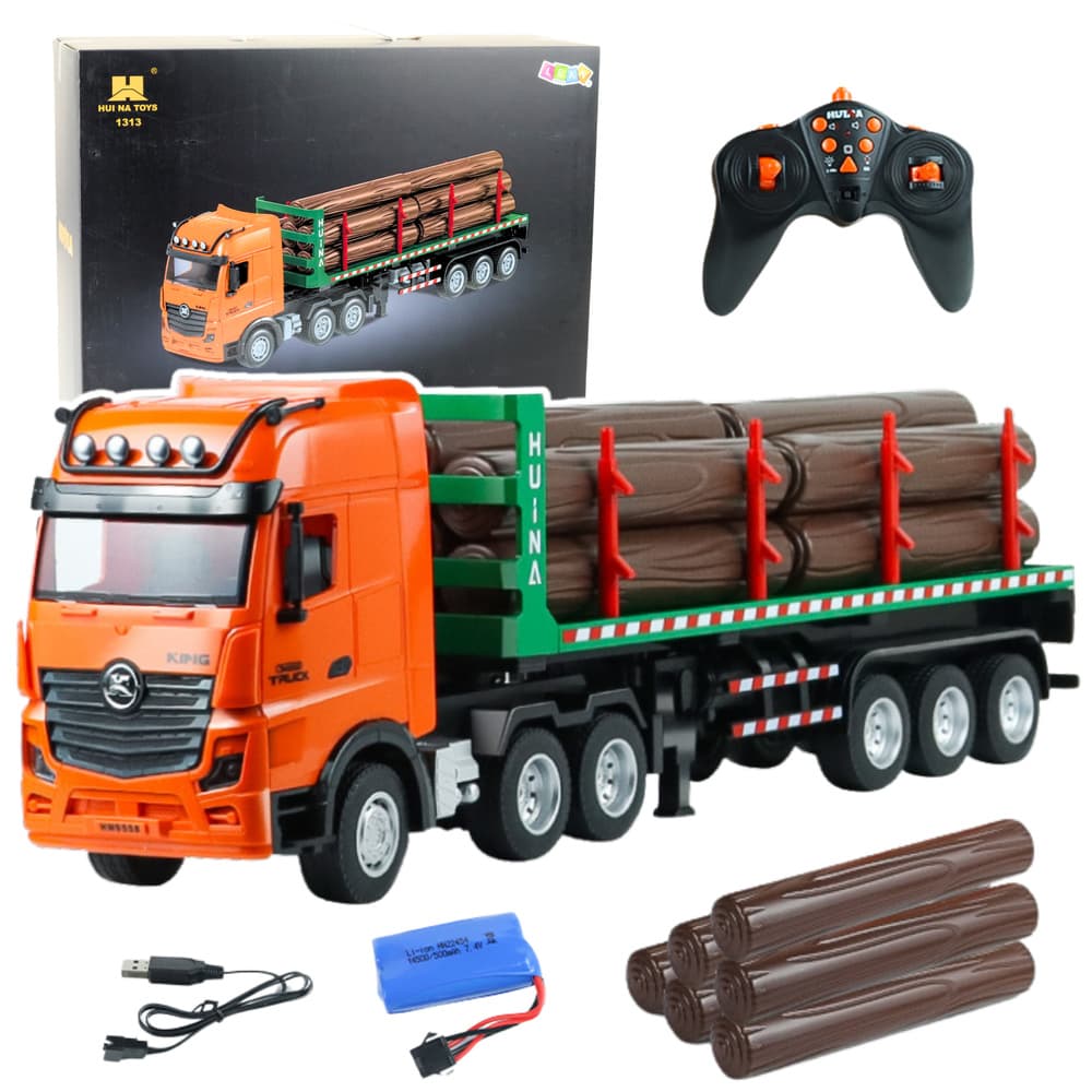 RC tovornjak HUINA transporter lesa, 9CH 1:18