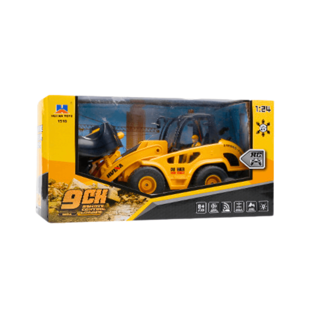 RC bager-nakladalnik/grebnik HUINA, 1:24 4