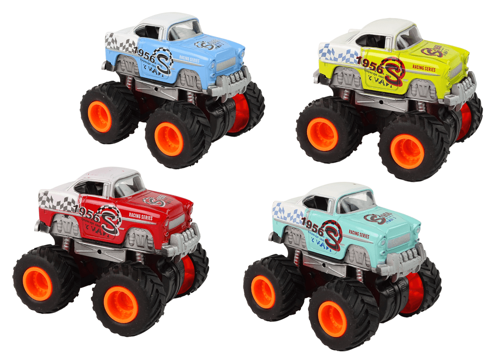 Terensko vozilo 4x4 - klasični model na velikih kolesih, 4 barve 2