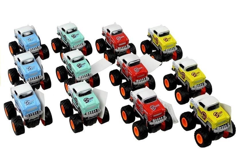 Terensko vozilo 4x4 - klasični model na velikih kolesih, 4 barve 3