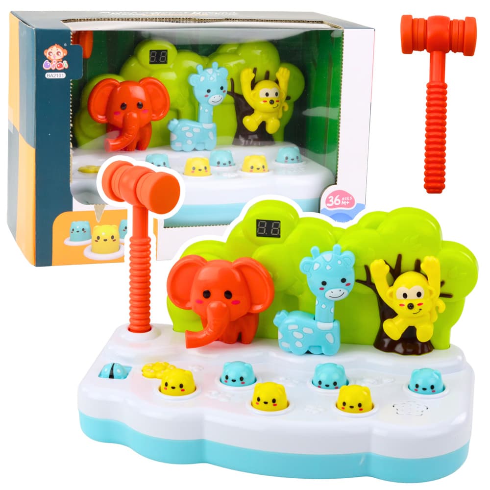 Igra Refleksa Whack-A-Mole z Živalcami
