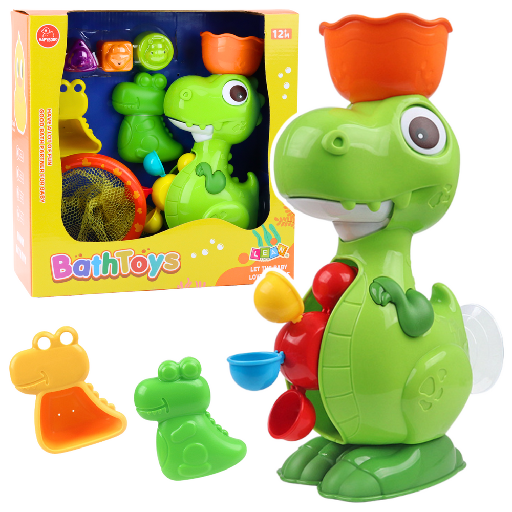 Komplet igrač za kopanje Lean Toys z dinozavrom in dodatki, 8 kosov