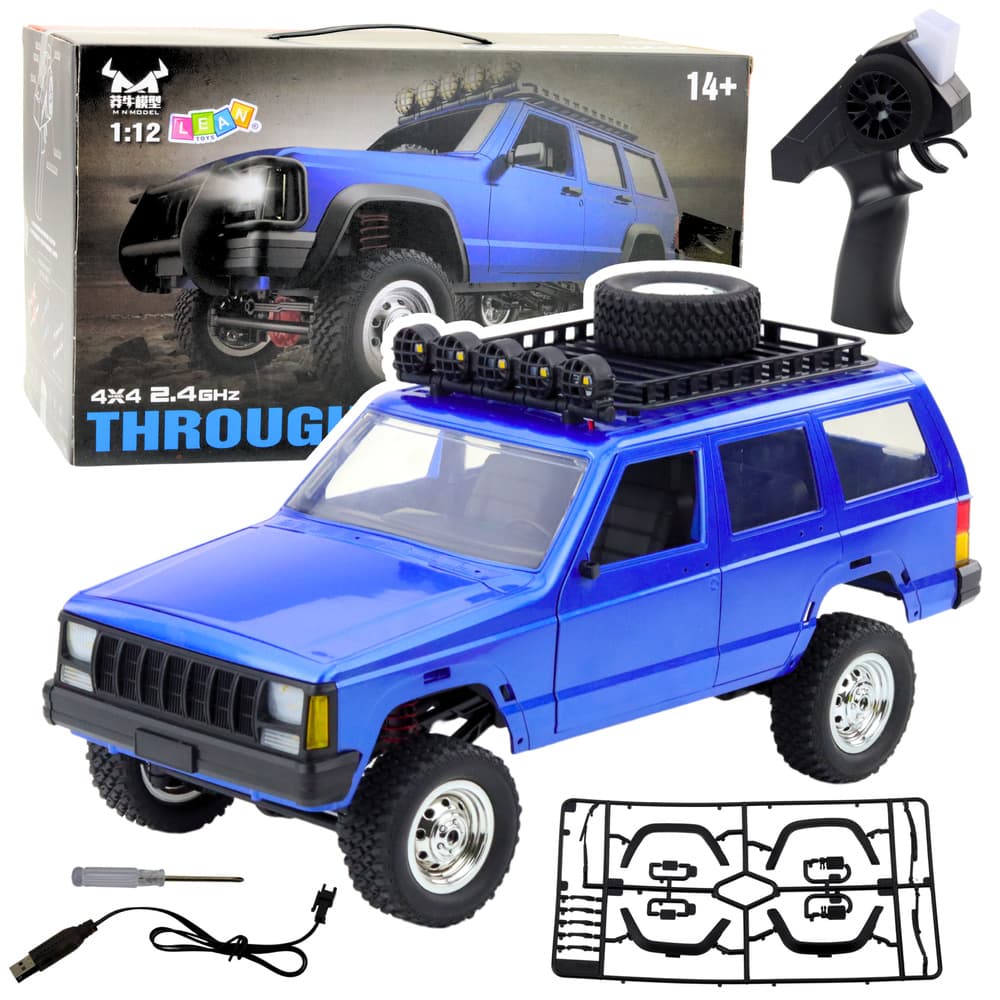 Terensko vozilo MN78, RC, 4x4 pogon, modra, 1:12