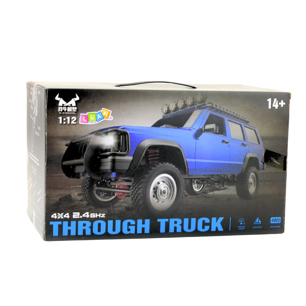 Terensko vozilo MN78, RC, 4x4 pogon, modra, 1:12 5