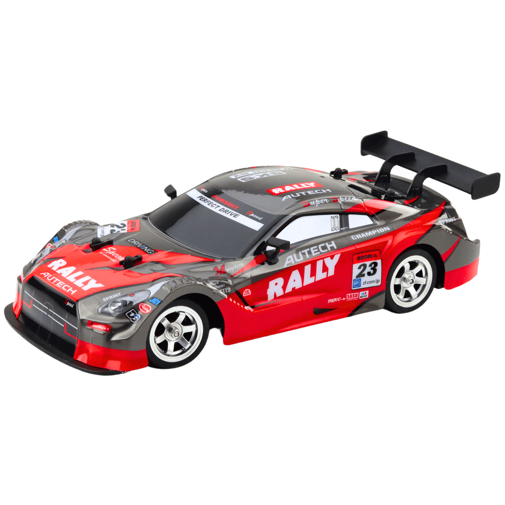 LEAN TOYS RC Drift dirkalnik - rdeče-črni, 30 km/h, 1:16 2