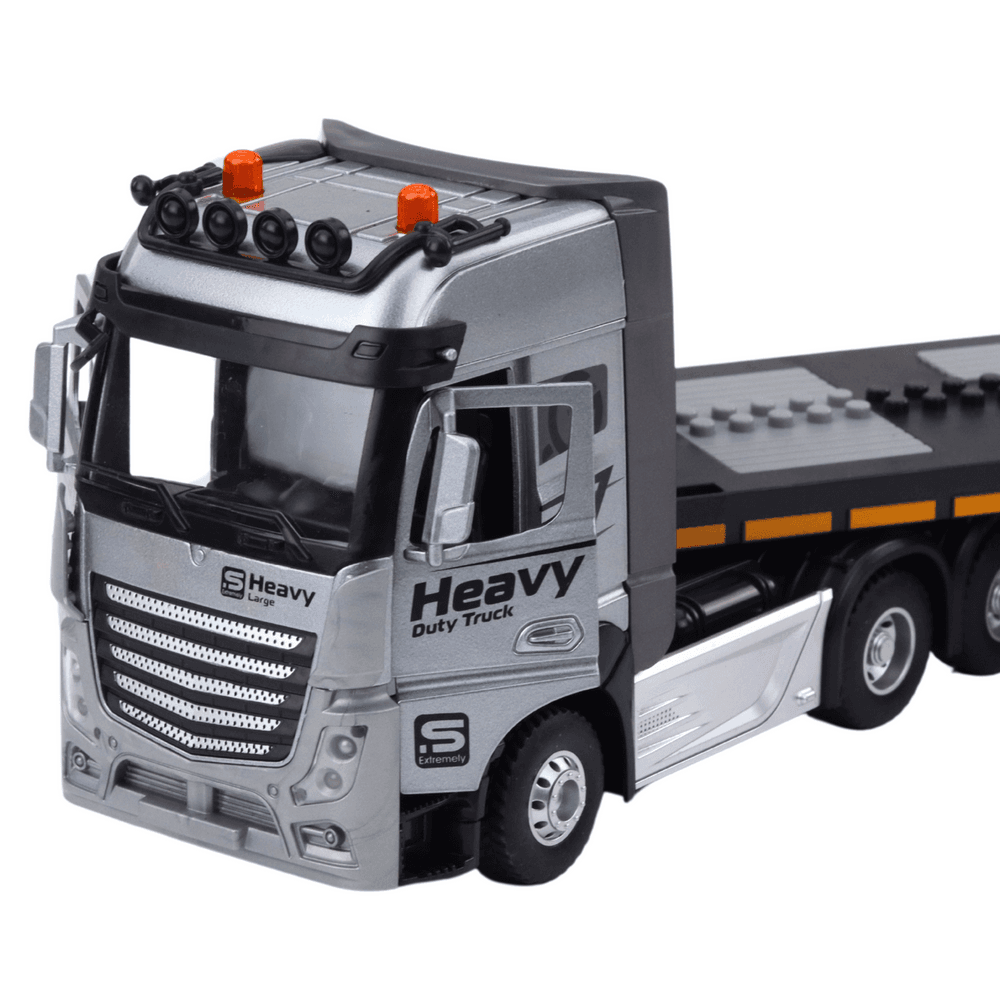 LEAN TOYS RC laweta z bagrom (luči, zvoki, 1:24) 2