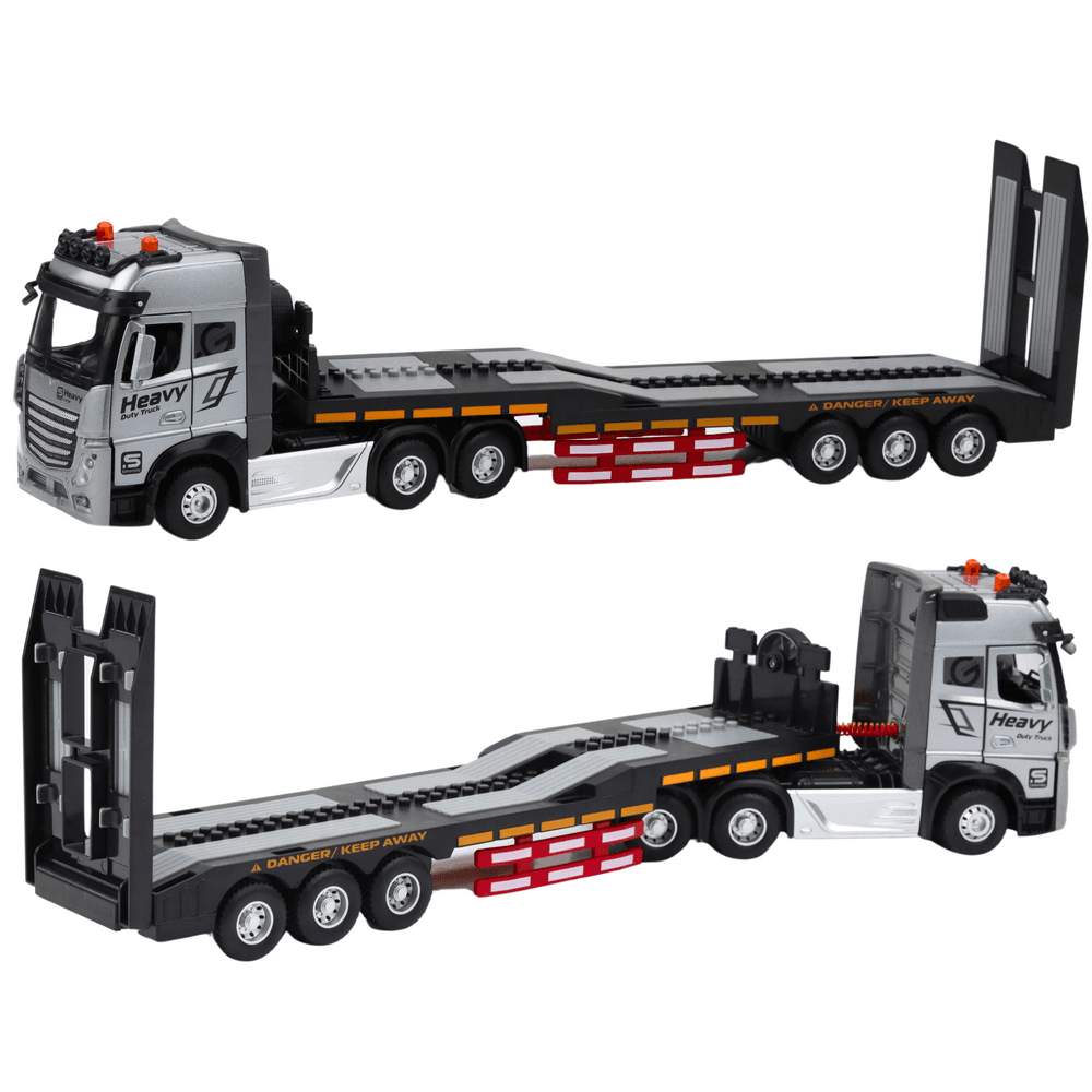 LEAN TOYS RC laweta z bagrom (luči, zvoki, 1:24) 3