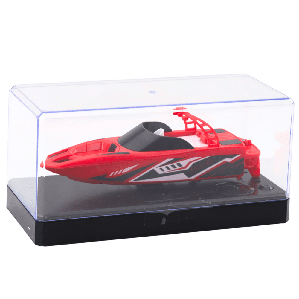 Motorna ladja RC belo-rdeča 15 cm 2