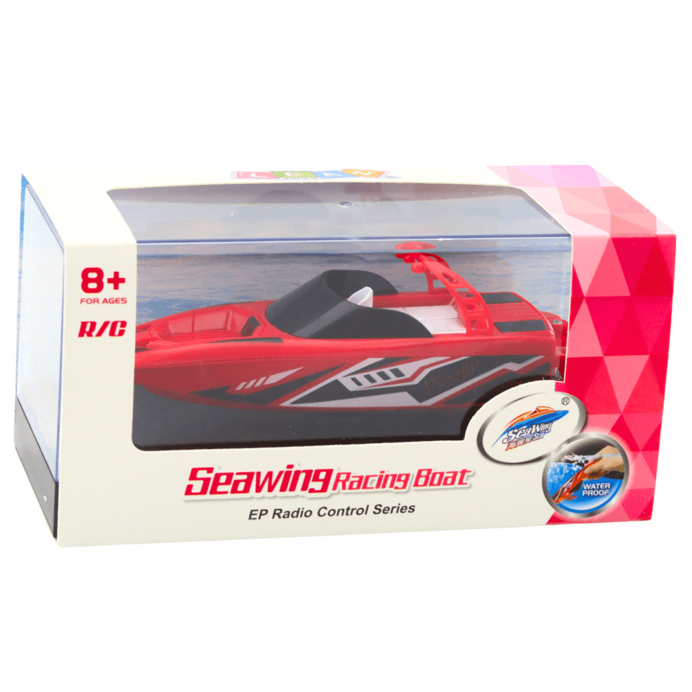 Motorna ladja RC belo-rdeča 15 cm 5