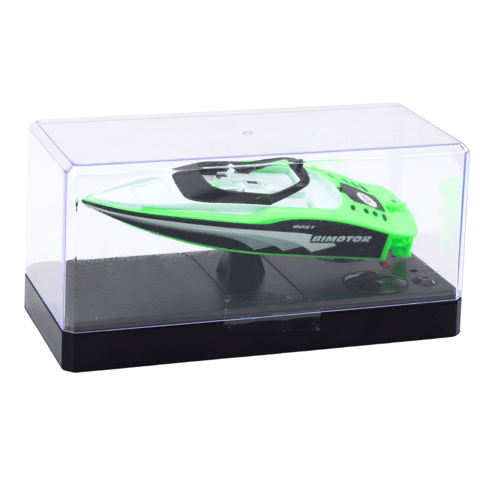 Motorna ladja RC belo-zelena 15 cm 2
