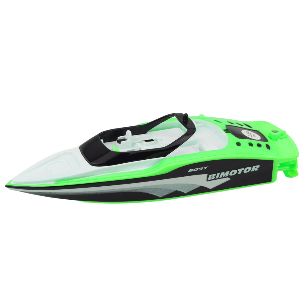 Motorna ladja RC belo-zelena 15 cm 3