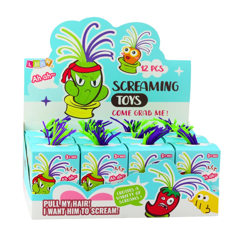 Interaktivne 'Kričeče zelenjave' figurice LEAN TOYS 6