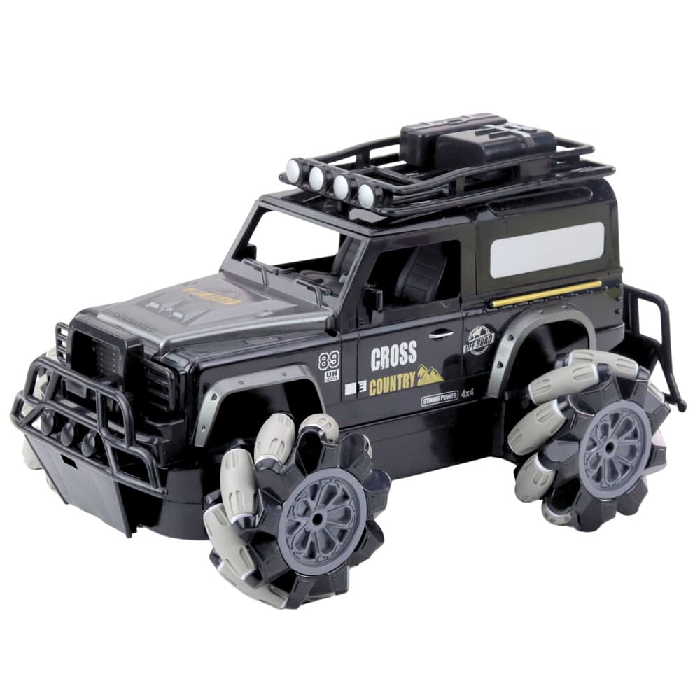 RC Terenski avto, 360° obrat, 1:12, črn 2