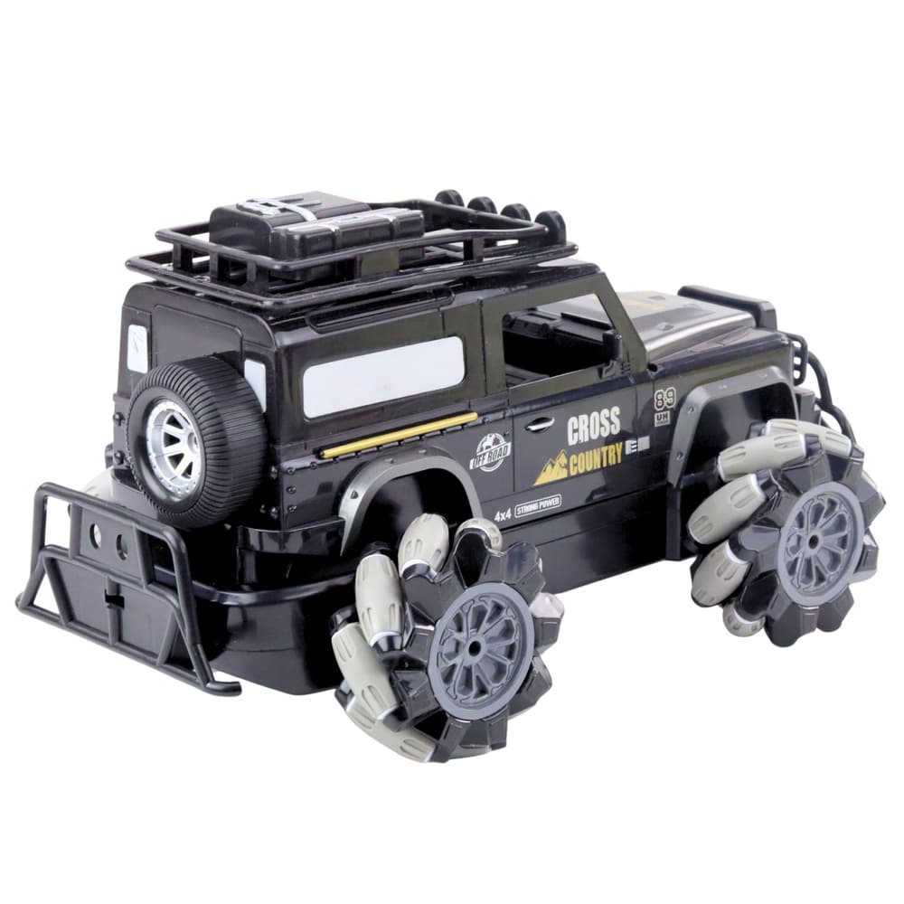 RC Terenski avto, 360° obrat, 1:12, črn 3