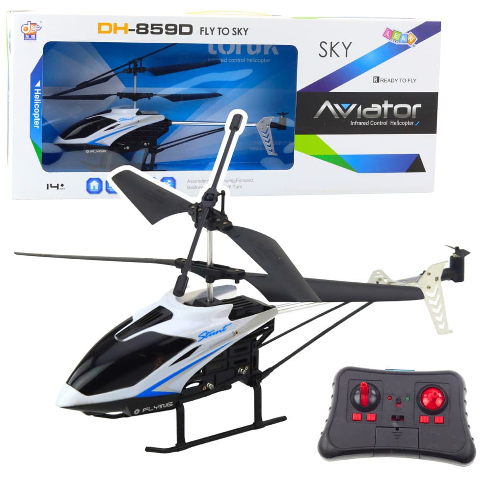 Helikopter na daljinsko vodenje RC Aviator DH-859D z LED