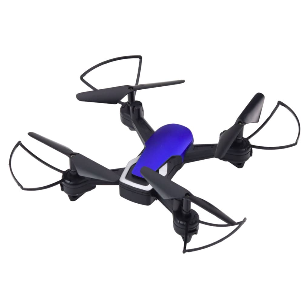 Dron LEAN TOYS, 6-osni žiroskop, LED luči, 360° rotacija, moder 2